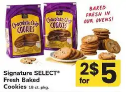Safeway Signature SELECT Fresh Baked Cookies offer