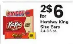 Safeway Hershey King Size Bars offer