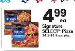 Safeway Signature SELECT Pizza offer