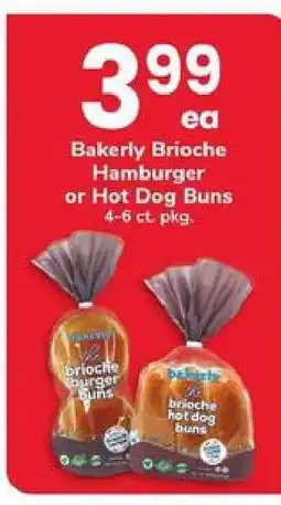Safeway Bakerly Brioche Buns offer