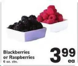 Safeway Blackberries or Raspberries offer