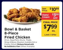 ShopRite Bowl & Basket 8-Piece Fried Chicken offer