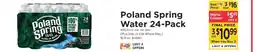 ShopRite Poland Spring Water 24-Pack offer