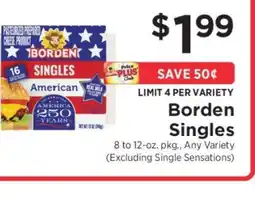 ShopRite Borden Singles offer
