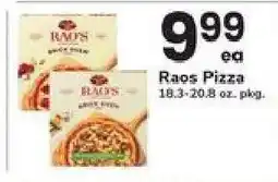 Safeway Rao's Pizza offer