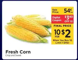ShopRite Fresh Corn offer