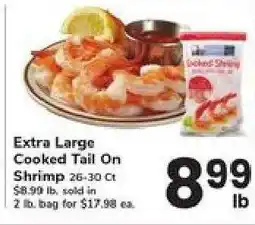 Safeway Extra Large Cooked Tail On Shrimp offer
