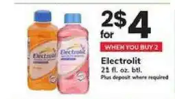 Safeway Electrolit offer