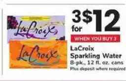 Safeway LaCroix Sparkling Water offer