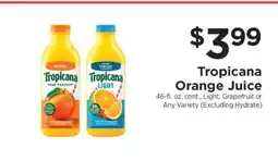 ShopRite Tropicana Orange Juice offer