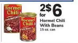Safeway Hormel Chili With Beans offer