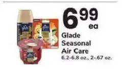 Safeway Glade Seasonal Air Care offer