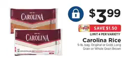 ShopRite Carolina Rice offer