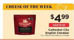 ShopRite Cathedral City English Cheddar offer