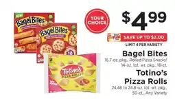 ShopRite Bagel Bites / Totino's Pizza Rolls offer