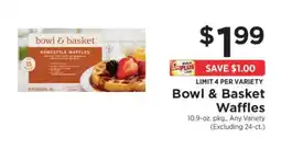 ShopRite Bowl & Basket Waffles offer