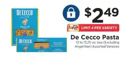 ShopRite De Cecco Pasta offer