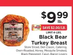 ShopRite Black Bear Turkey Breast offer