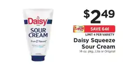 ShopRite Daisy Squeeze Sour Cream offer