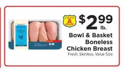 ShopRite Bowl & Basket Boneless Chicken Breast offer