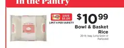 ShopRite Bowl & Basket Rice offer