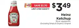 ShopRite Heinz Ketchup offer