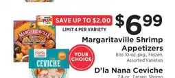 ShopRite Margaritaville Shrimp Appetizers offer