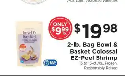 ShopRite Bowl & Basket Colossal EZ-Peel Shrimp offer