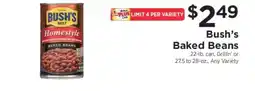 ShopRite Bush's Baked Beans offer
