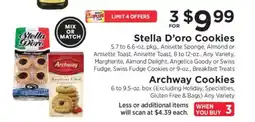 ShopRite Stella D'oro Cookies offer