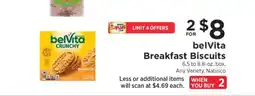 ShopRite belVita Breakfast Biscuits offer