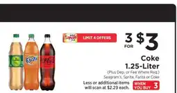 ShopRite Coke 1.25-Liter offer