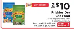 ShopRite Friskies Dry Cat Food offer
