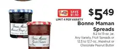 ShopRite Bonne Maman Spreads offer