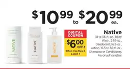 ShopRite Native offer