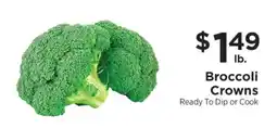 ShopRite Broccoli Crowns offer