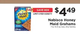 ShopRite Nabisco Honey Maid Grahams offer
