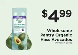ShopRite Wholesome Pantry Organic Hass Avocados offer