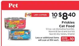 ShopRite Friskies Cat Food offer