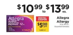 ShopRite Allegra Allergy offer