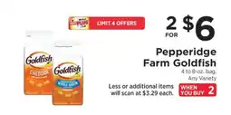ShopRite Pepperidge Farm Goldfish offer