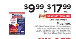 ShopRite Mucinex offer