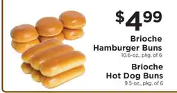 ShopRite BRIOCHE BUNS offer