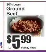 Key Food Ground Beef offer