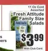 Key Food Fresh Attitude Family Size Salads offer