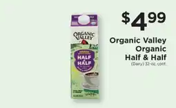 ShopRite Organic Valley Organic Half & Half offer