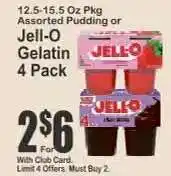 Key Food Jell-O Gelatin 4 Pack offer