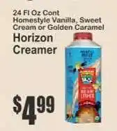 Key Food Horizon Creamer offer