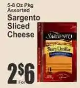 Key Food Sargento Sliced Cheese offer