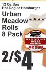 Key Food Urban Meadow Rolls 8 Pack offer